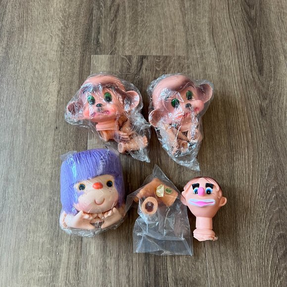Vintage Mitzy Clown and Monkey Doll Parts 70's - Picture 11 of 12